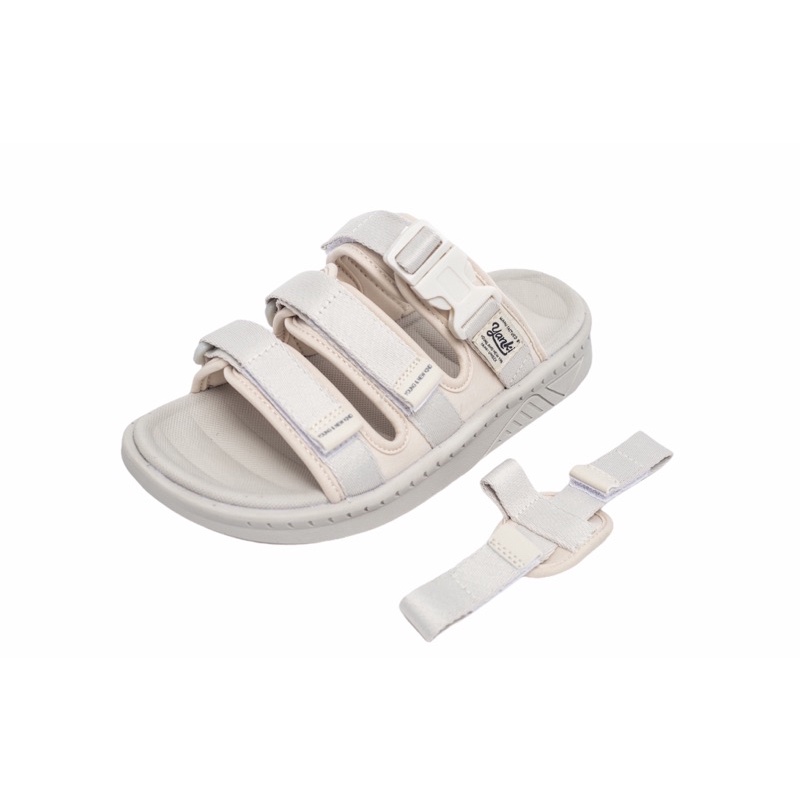 Sandal Nam Nữ Học Sinh Đi Học Quai Chéo Thời Trang Chính Hãng YANKI Sport YK279 - Light Cream