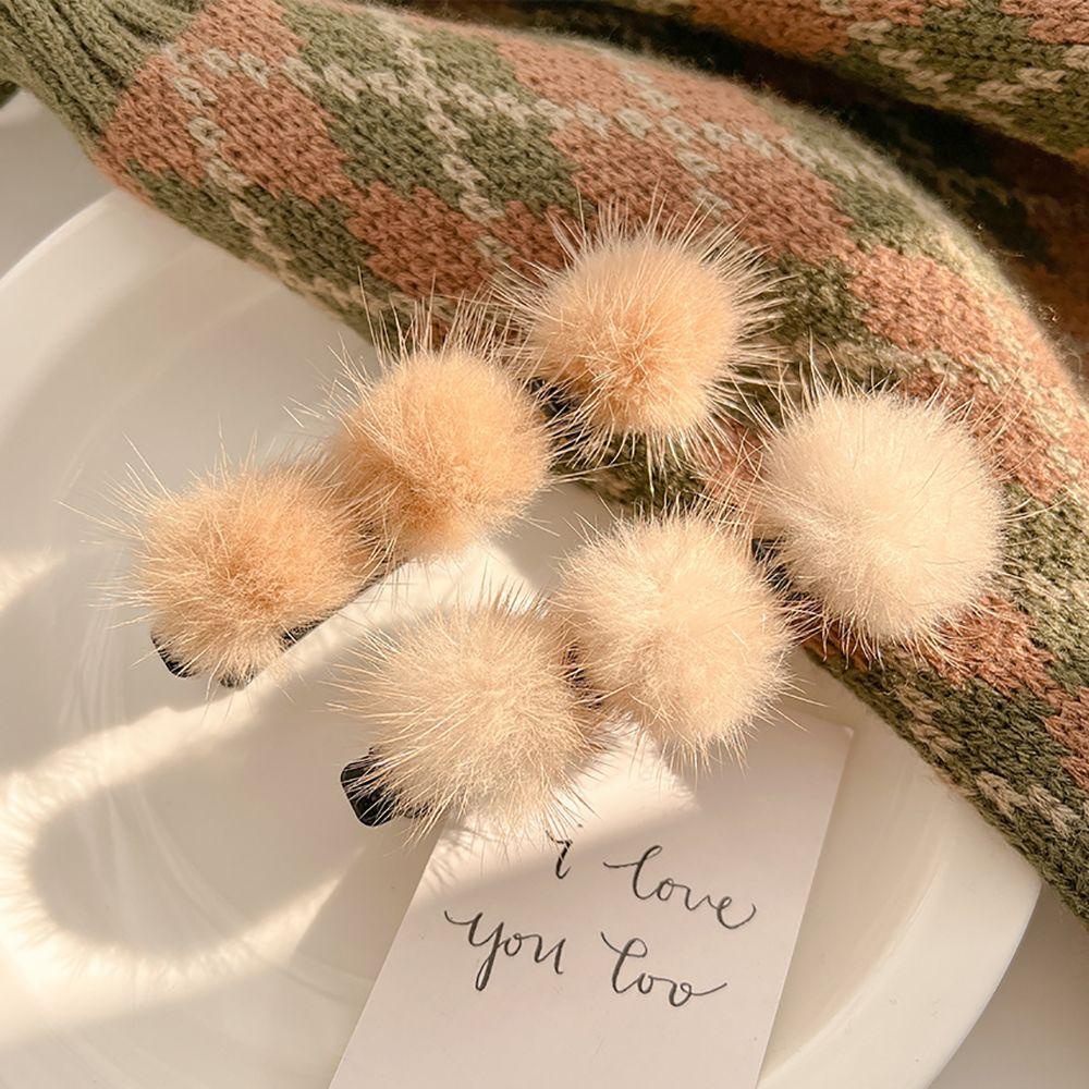 JARRED Kẹp TóC PhốI Quả Bông Dễ Thương Cho Bé GáI