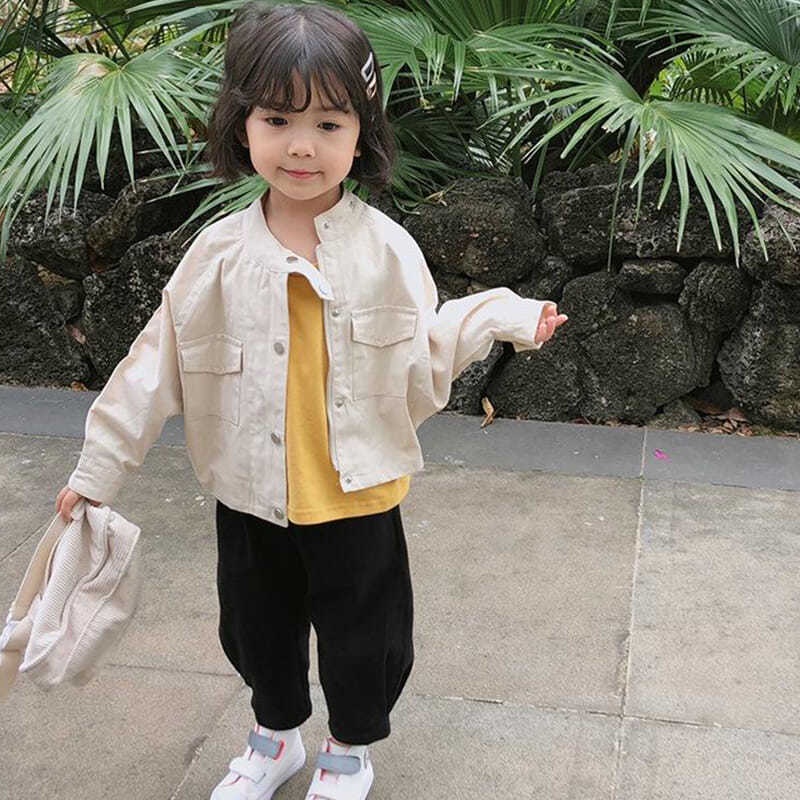 Áo Khoác Cardigan Thời Trang Mùa Thu Phong Cách Hàn Quốc Nhật Bản Kiểu Mới 2022 Cho Bé Gái