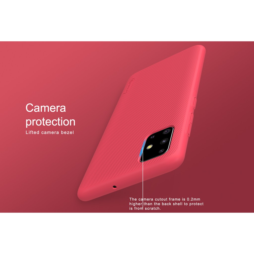 Ốp lưng SamSung Galaxy A22 5G, A51, A71, A32 4G, A52 4g, A52 5g,A52s 5G, A72 4g, A72 5g chính hãng Nillkin dạng sần