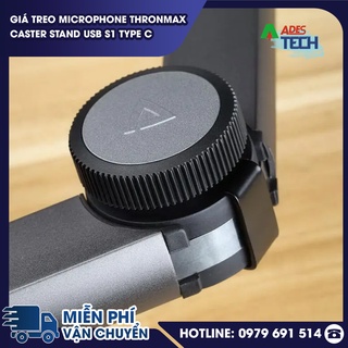 [HÀNG CHÍNH HÃNG] Giá Treo Microphone Thronmax Caster Stand USB S1 Type C - Bảo Hành 12 Tháng
