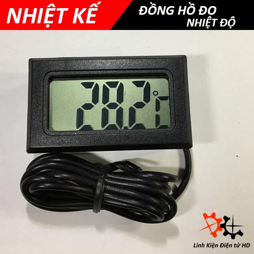 Đồng hồ đo cảm biến nhiệt độ có dây cảm biến