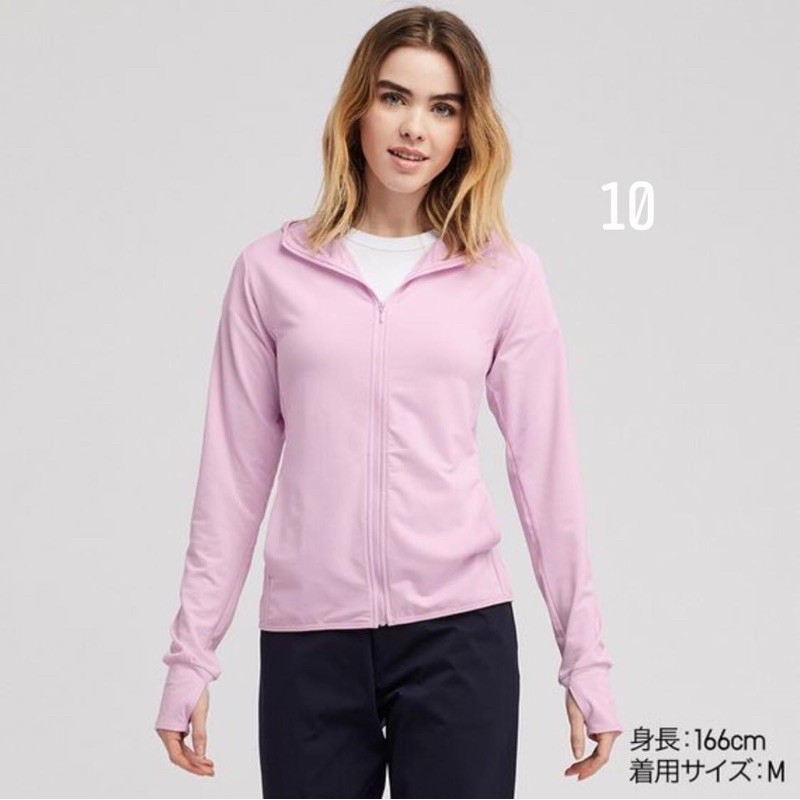 Áo Chống Nắng Thun Lạnh Airism Có Mũ Uni QL0 | BigBuy360 - bigbuy360.vn