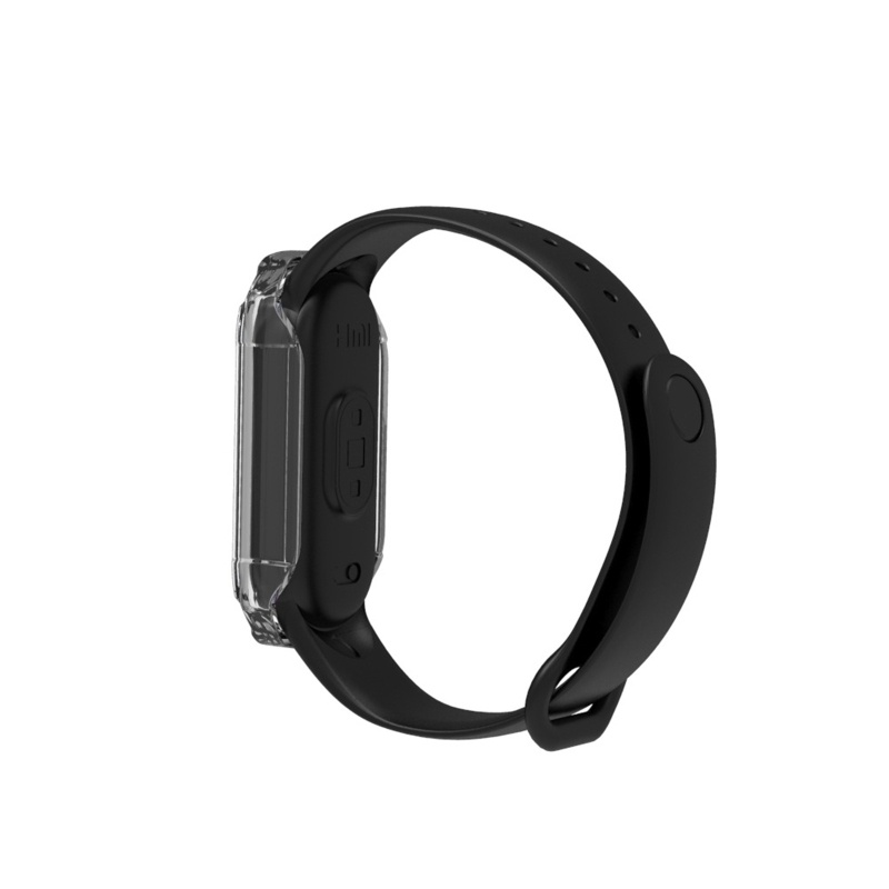 Ốp Bảo Vệ Cho Đồng Hồ Đeo Tay Mi band 6 6 5 4 3 PC + Kính Mi band 5 6 mi6 band6