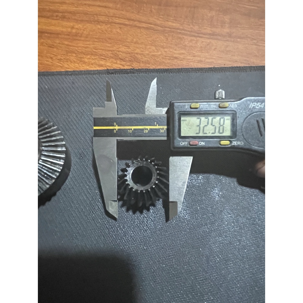 BÁNH RĂNG CÔN THẲNG Z20/Z40 M1.5- TỶ LỆ 1:2