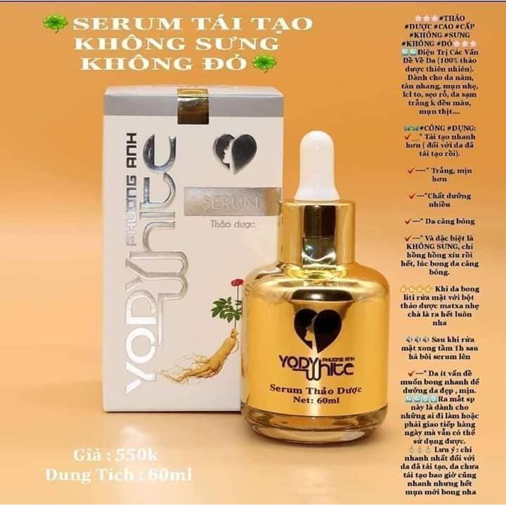 Serum tái tạo da cao cấp Yody White Phương Anh | BigBuy360 - bigbuy360.vn