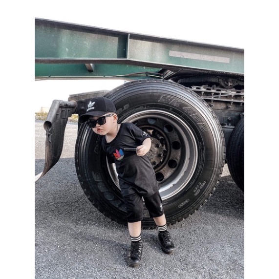 Mũ lưỡi trai Adidas thêu nổi siêu nhẹ cho bé yêu