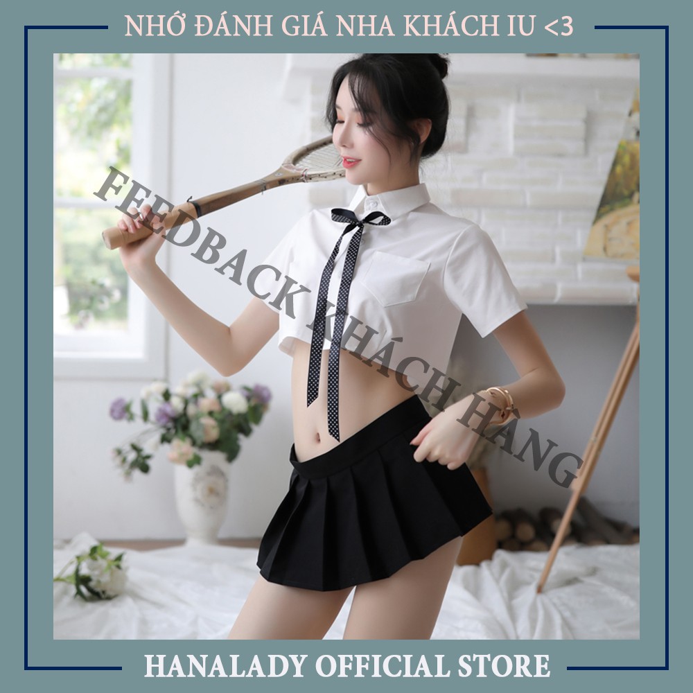 Đồ ngủ nữ -Cosplay nữ sinh sexy siêu gợi cảm quyến rũ chất liệu vải mềm mịn C181 | BigBuy360 - bigbuy360.vn
