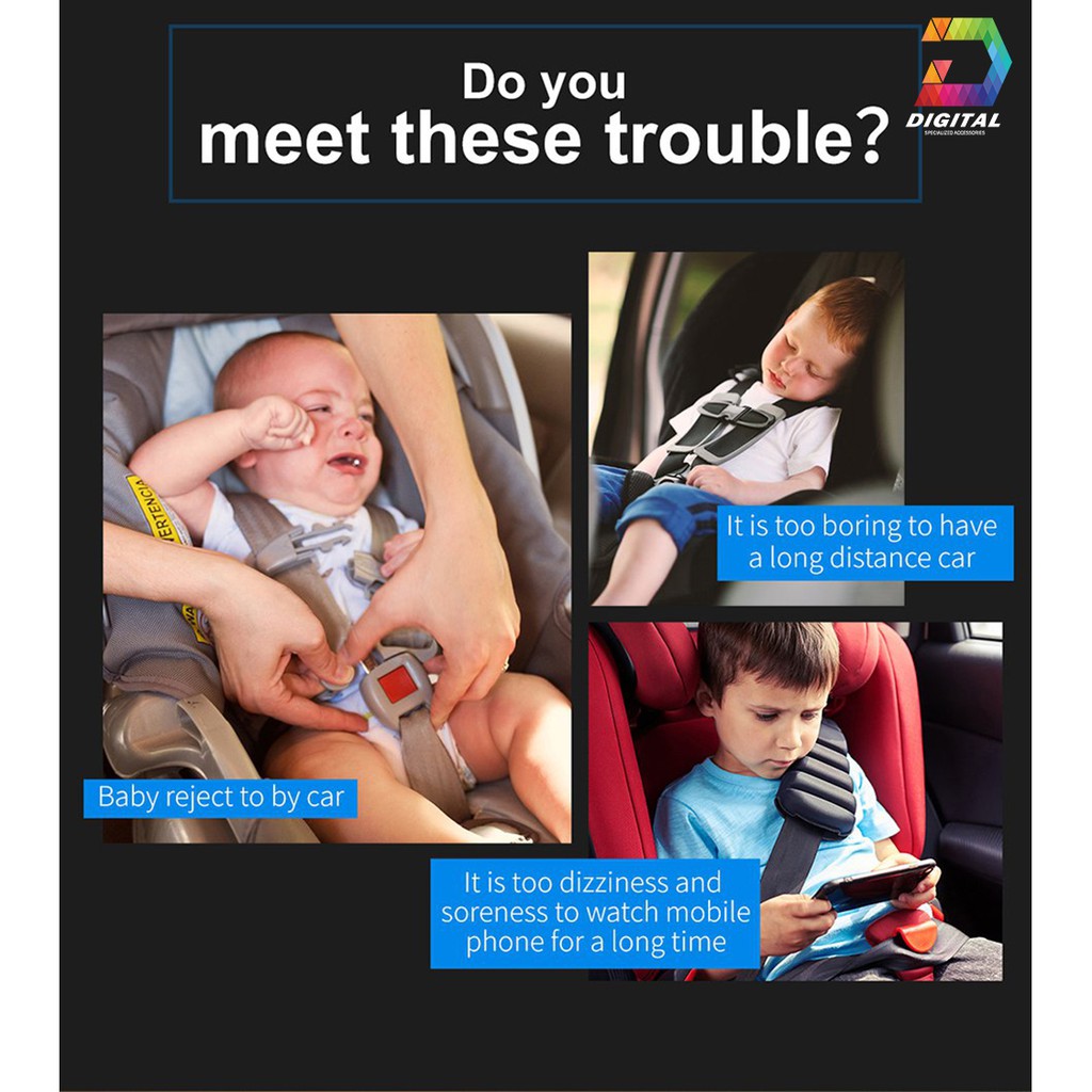 Đế Giữ iPad / Điện Thoại Trên Ghế Xe Hơi Chính Hãng Baseus | BigBuy360 - bigbuy360.vn