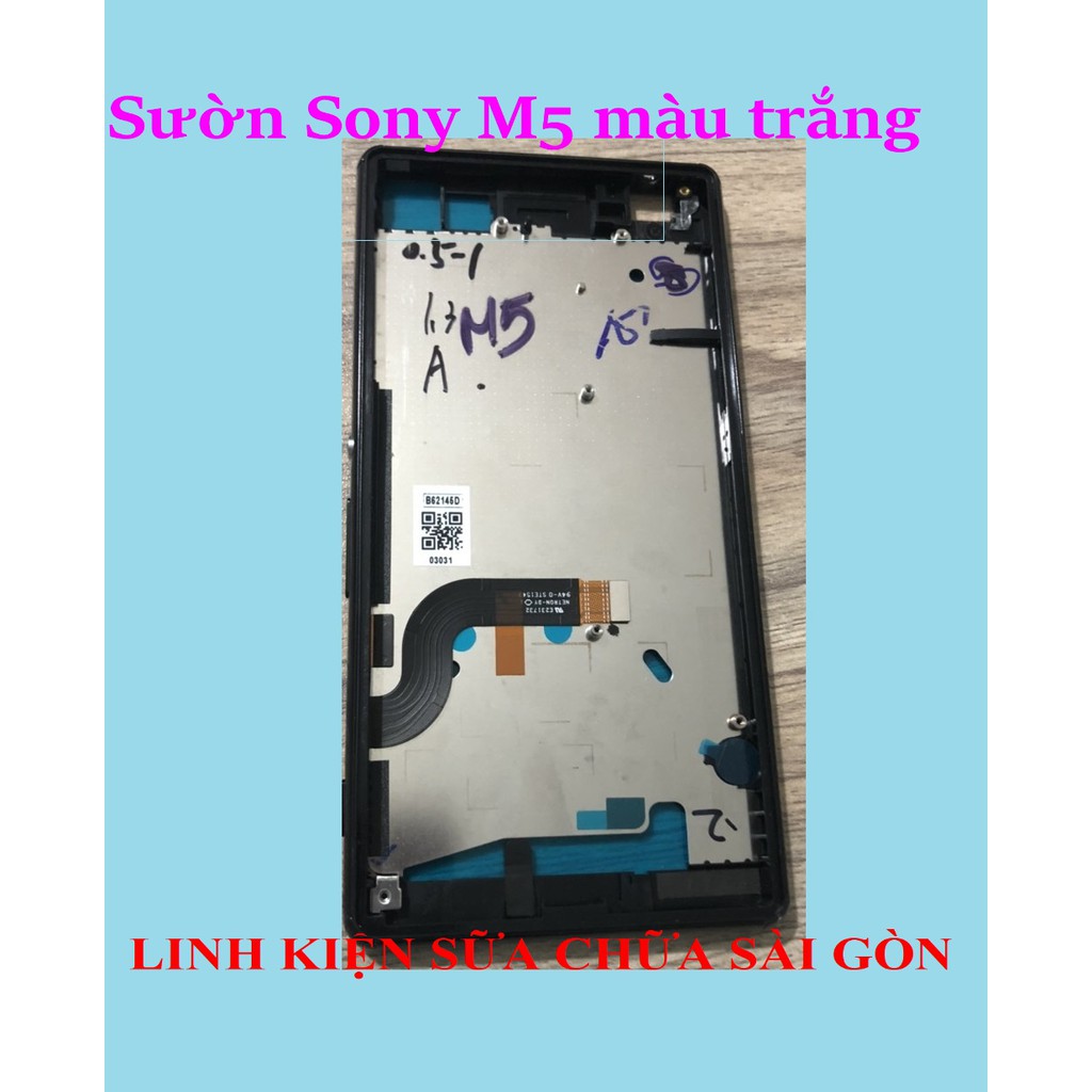 Sườn Sony M5 màu trắng