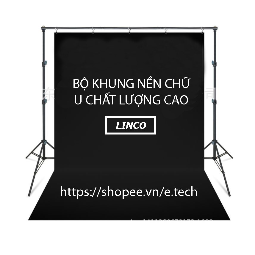 Khung treo phông nền chữ U cao cấp LINCO 2m x 2.3m