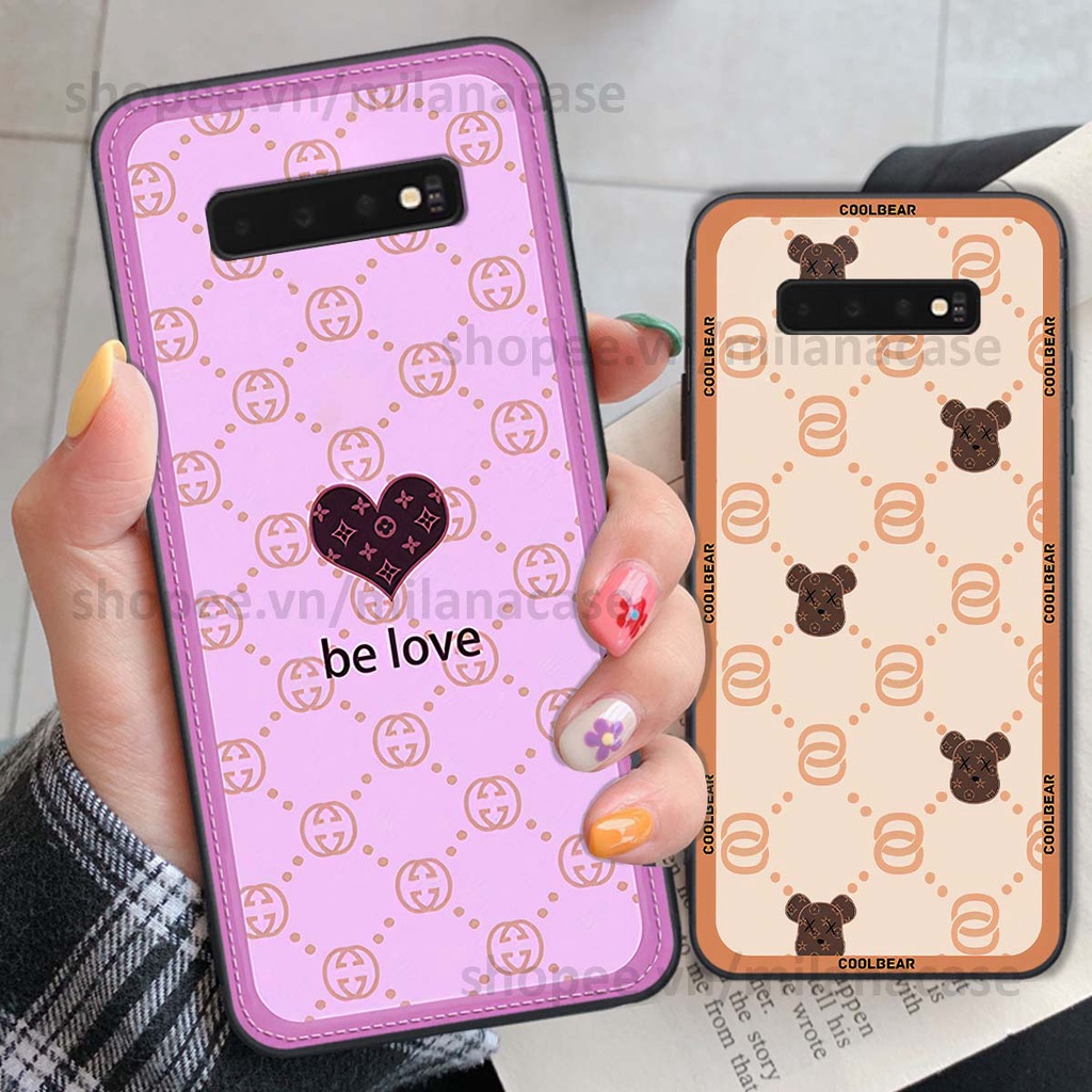 Ốp Samsung S10 / S10 5G / S10 Plus / S10+ hình trái tim be love tình yêu siêu đẹp, cá tính, thời trang