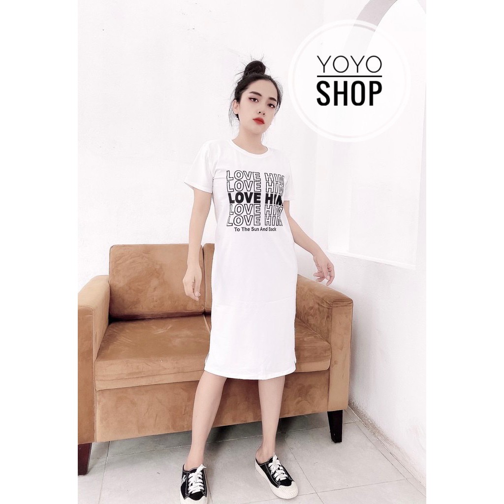 Đầm Dáng Suông Nữ Thun Thái Cao Cấp Cho Nữ Dưới 60kg | BigBuy360 - bigbuy360.vn