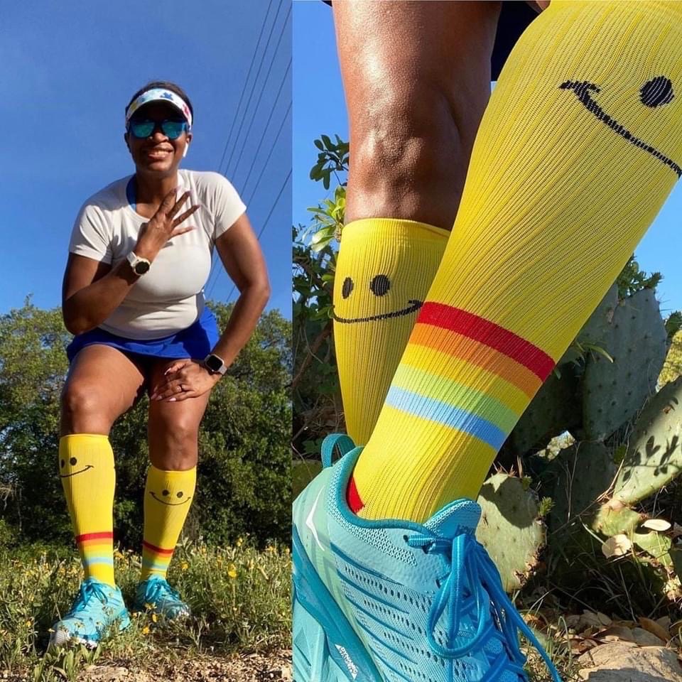 Made in USA | Tất bó cơ cao cổ chạy bộ PRO COMPRESSION nhóm màu 1