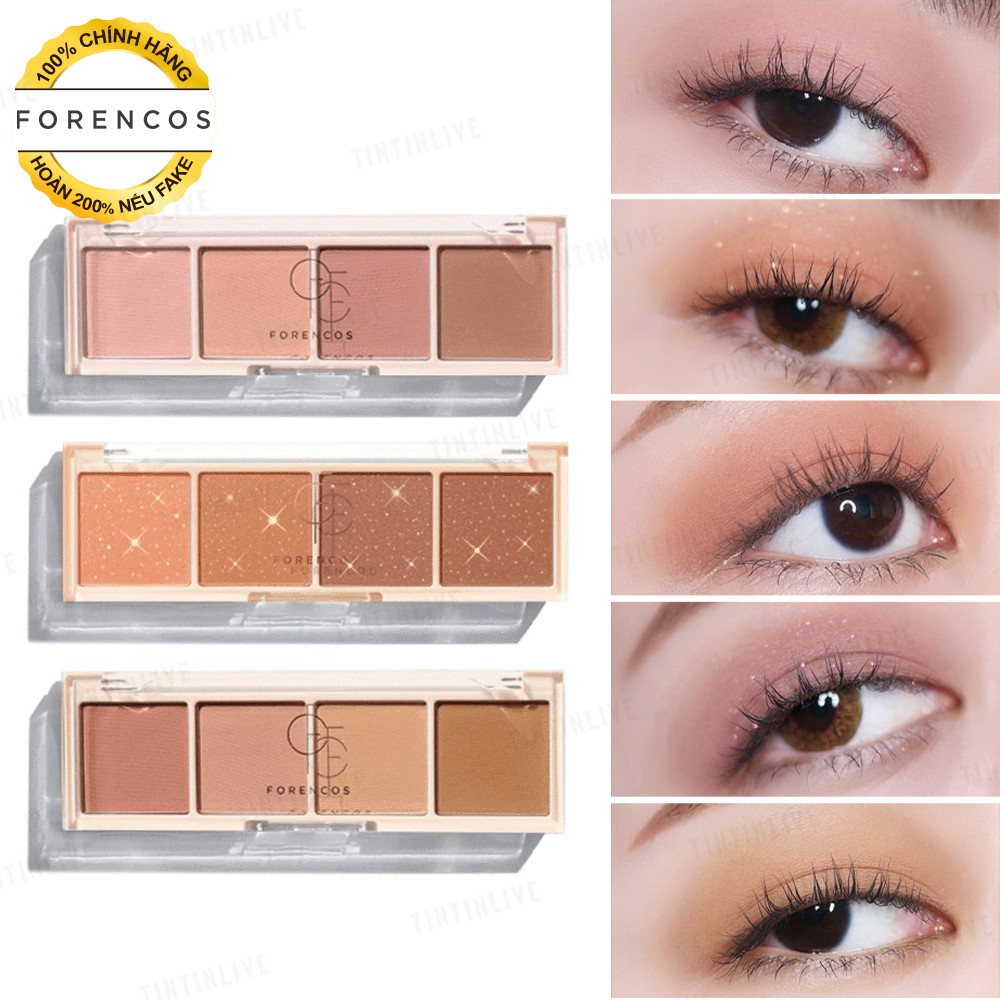 Phấn mắt FORENCOS BARE SHADOW Palette chính hãn Hàn Quốc