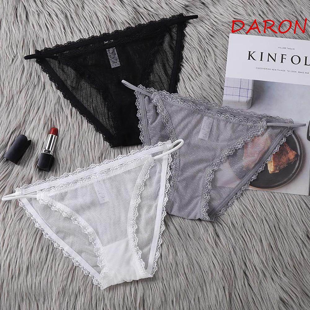 Quần Lót Lưới Cotton Mềm Trong Suốt Quyến Rũ Cho Nữ