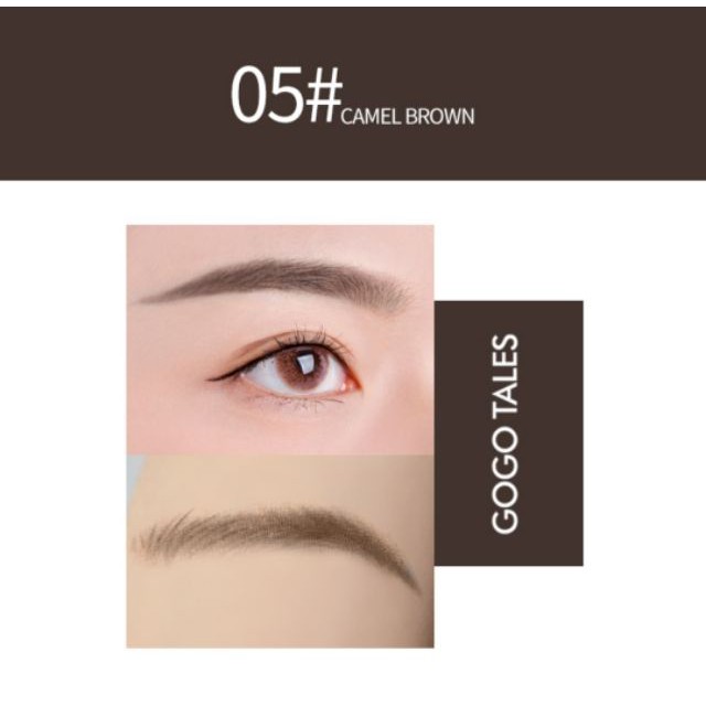 Chì Kẻ Mày 2 Đầu Gogo Tales Fine Triangle Brow Pencil NDT | BigBuy360 - bigbuy360.vn