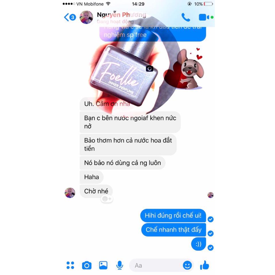 Foellie Inner Perfume - Nước hoa vùng kín | Thế Giới Skin Care