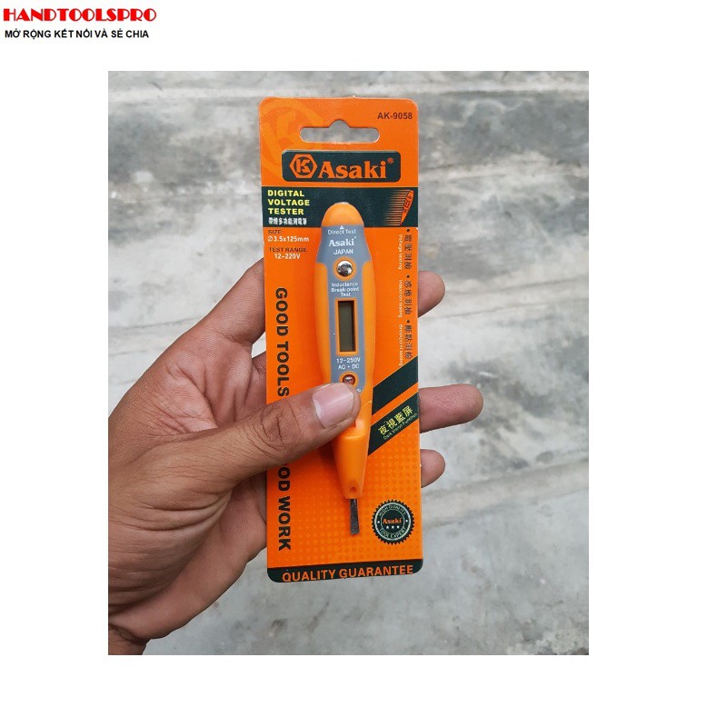 Bút thử điện hiển thị số Asaki AK-9058