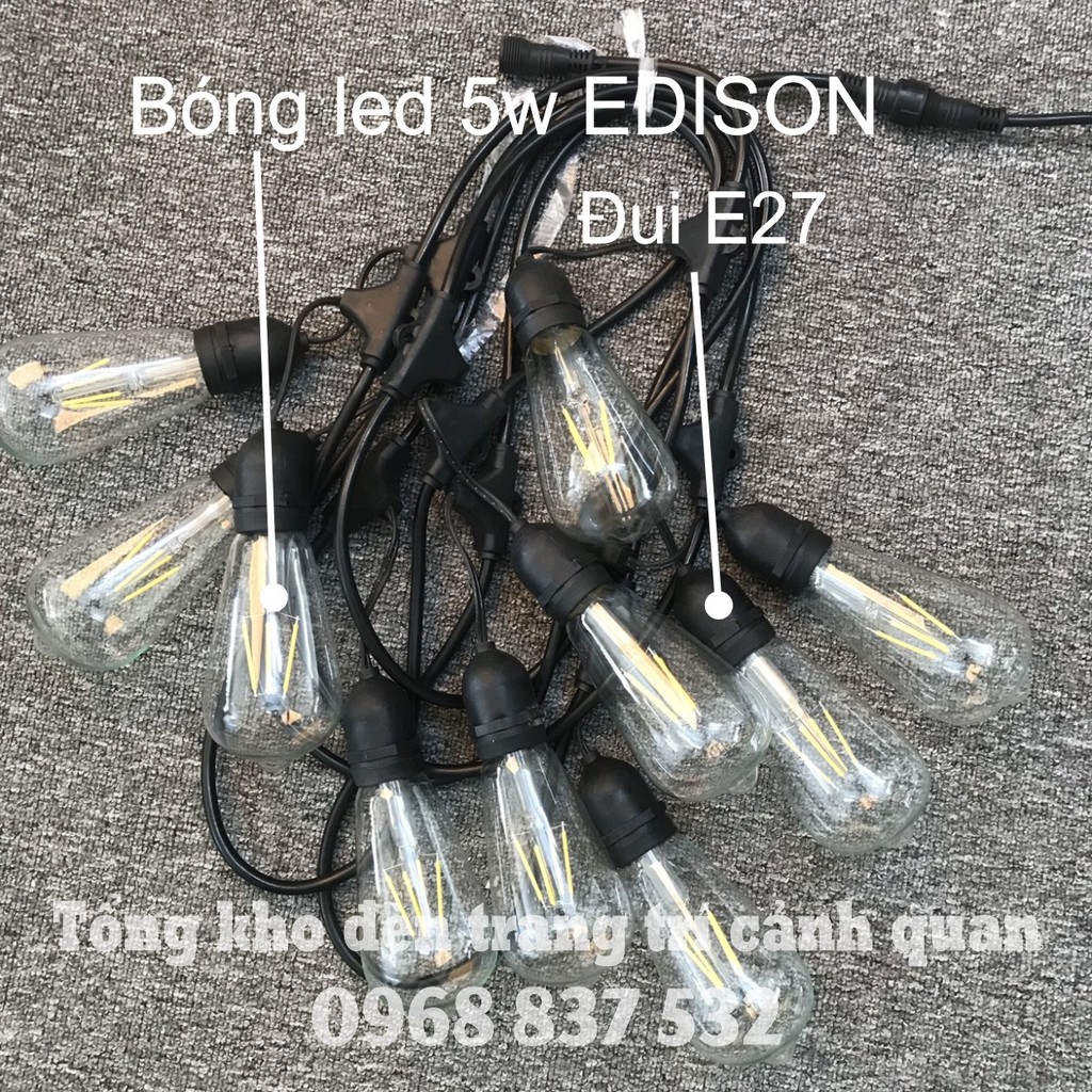 Bóng đèn EDISON vintage ST64