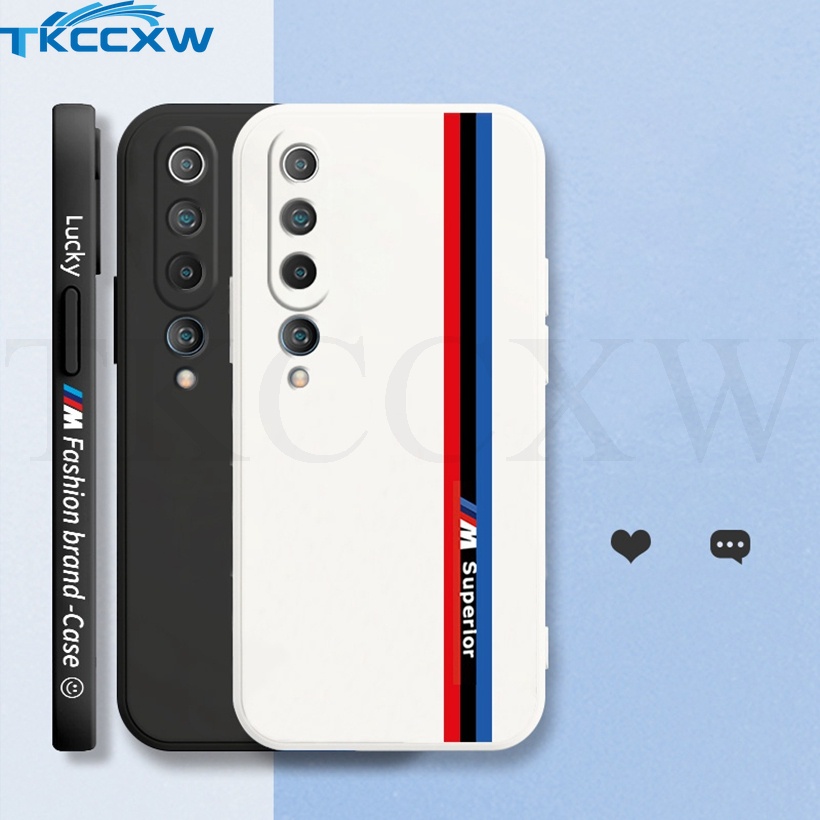 Ốp Điện Thoại Silicon Mềm Hình Vuông Bảo Vệ Camera Cho Xiaomi Mi 10S Note 10 10T Pro 10 Lite 10 Ultra 10i