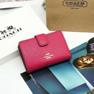 😍VÍ COACH NẮP GÀI MINI CHUẨN HÃNG😍