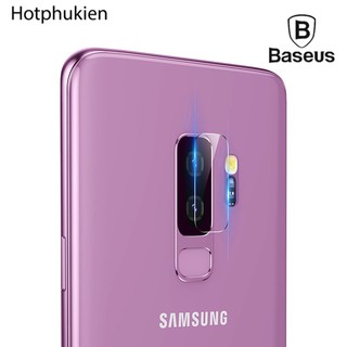Miếng dán kính cường lực camera cho samsung galaxy s9 plus chính hãng baseus độ cứng 9h