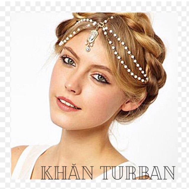 Bờm tóc bohemian - Vòng đội đầu head chain boho style