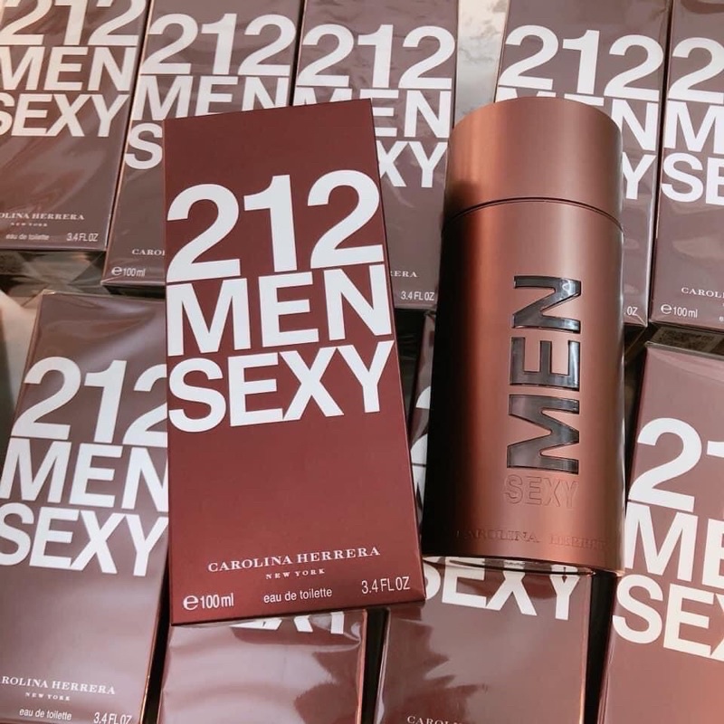 Nước hoa nam 212 MEN SEXY 100ml FULLSEAL_chuẩn authentic