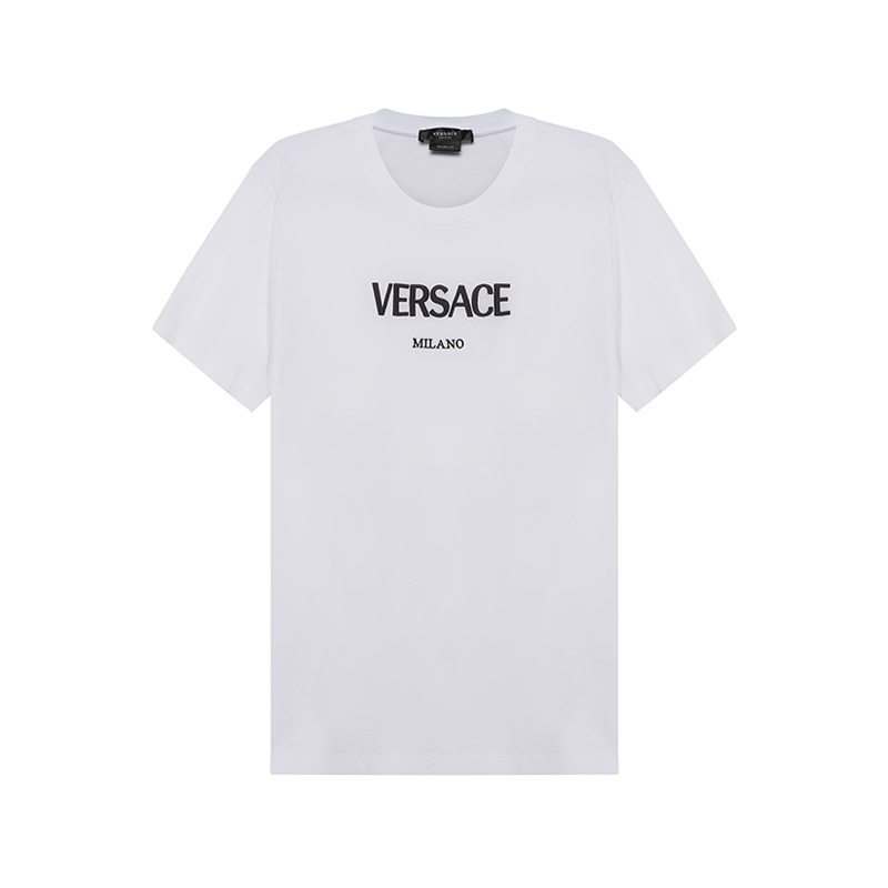 Áo Thun Tay Ngắn Chất Liệu cotton In Họa Tiết Versace Cho Nam