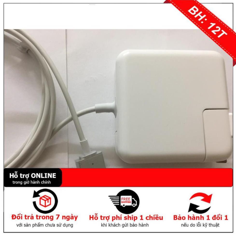 [BH12TH] Sạc Macbook Air 14.85V-3.05A- 45W- magsafe 2 - Hàng OEM Loại 1