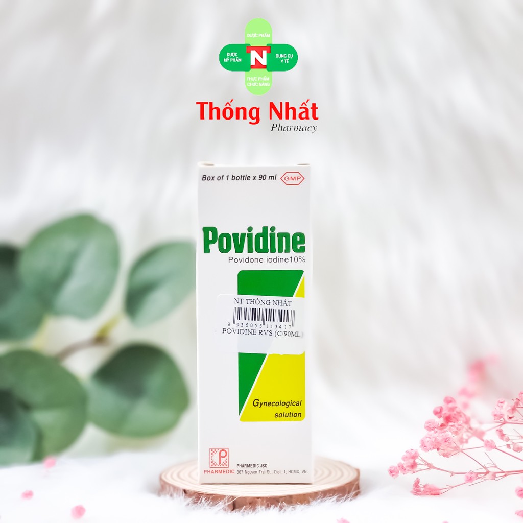 [CHÍNH HÃNG] - DUNG DỊCH VỆ SINH PHỤ NỮ POVIDINE - NƯỚC RỬA PHỤ KHOA 90ml