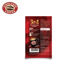 [Mẫu Tết 2022] Cà Phê Highlands Coffee 3in1 Hòa Tan (hộp 20 Gói x 17g/gói)