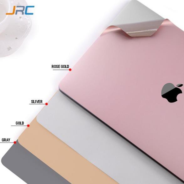 Bộ dán chính hãng JRC 5in1 cho New Macbook Pro, Macbook air, Macbook M1-DÁN TỪ TÍNH KHÔNG DÍNH KEO-TẢN NHIỆT TỐT