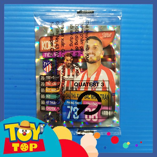 [Một Thẻ ] Thẻ Poca Match Attax insert lấp lánh thẻ cầu thủ bóng đá Poca đặc biệt clb100, ctxx 19 - 20