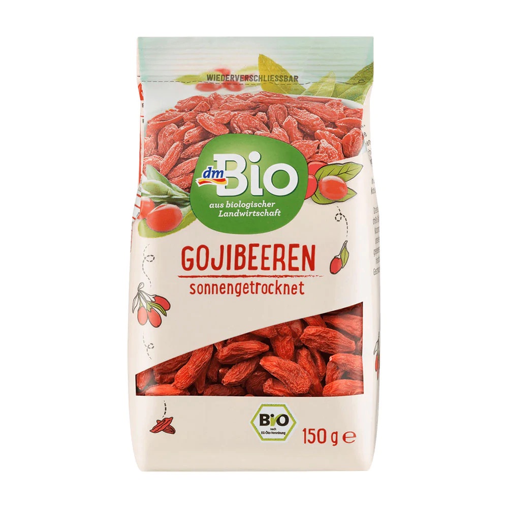 Hạt kỷ tử hữu cơ Gojibeeren Bio 150g
