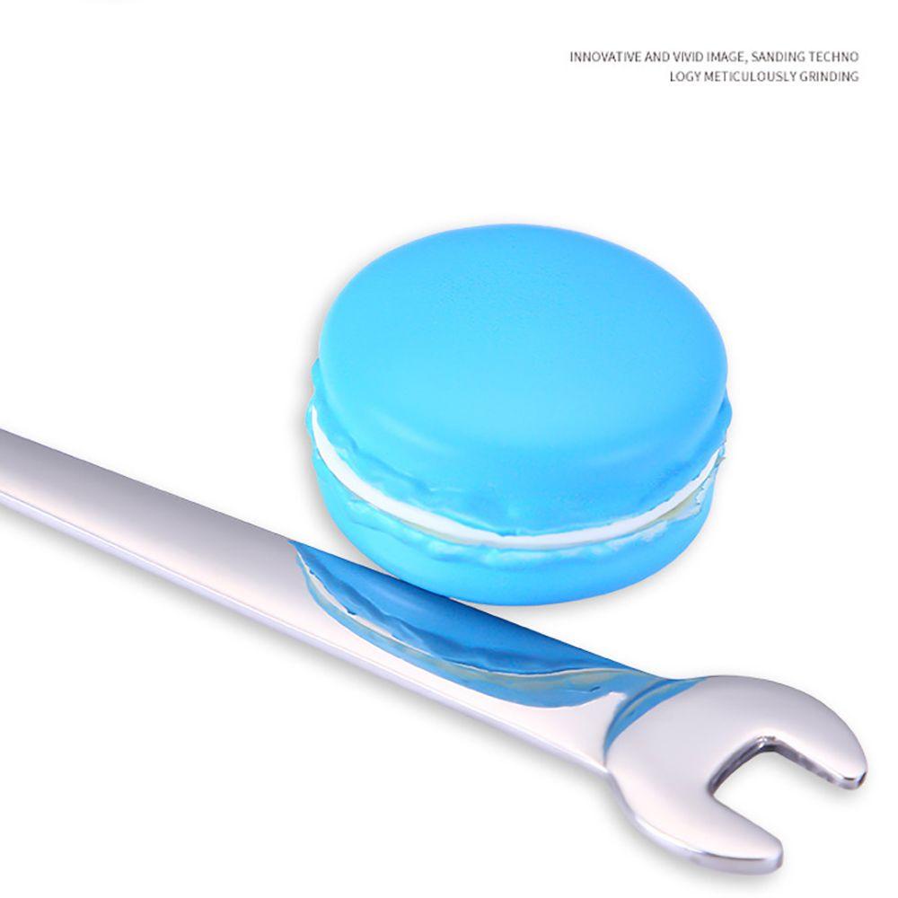 YIYU 1 Muỗng Cà Phê Tráng Gương Hình Cờ Lê