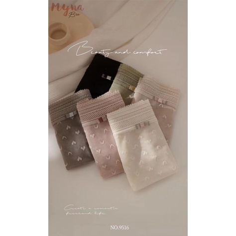 Quần Lót Ren Cao Cấp Myna Bra: QL9516