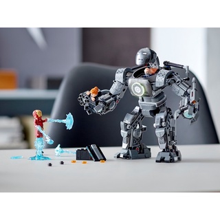 Lắp ráp Super Heroes 60089 Người sắt Chiến giáp Monger Mayhem 497pcs