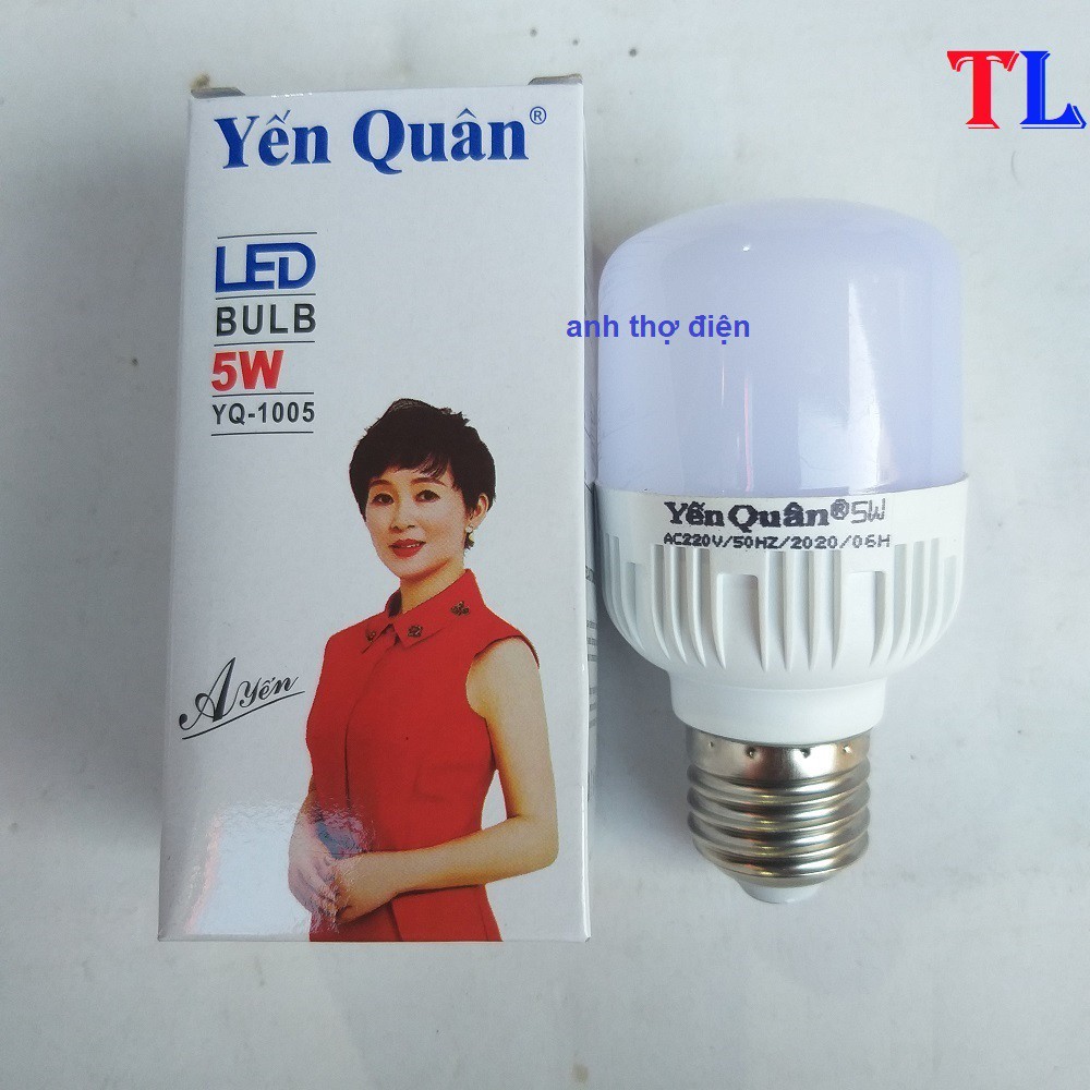 Bóng đèn LED trụ tròn 5W 10W 15W 20W 30W 40W 45W 50W 65w ánh sáng trắng