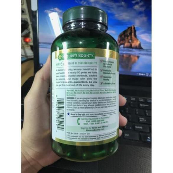 Dầu cá Fish oil Nature Bounty 1200mg (120 viên)