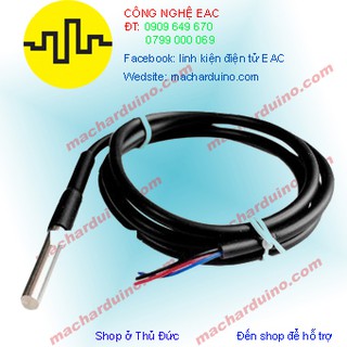 DS18B20 đầu dò nhiệt độ từ -55 tới 125 độ