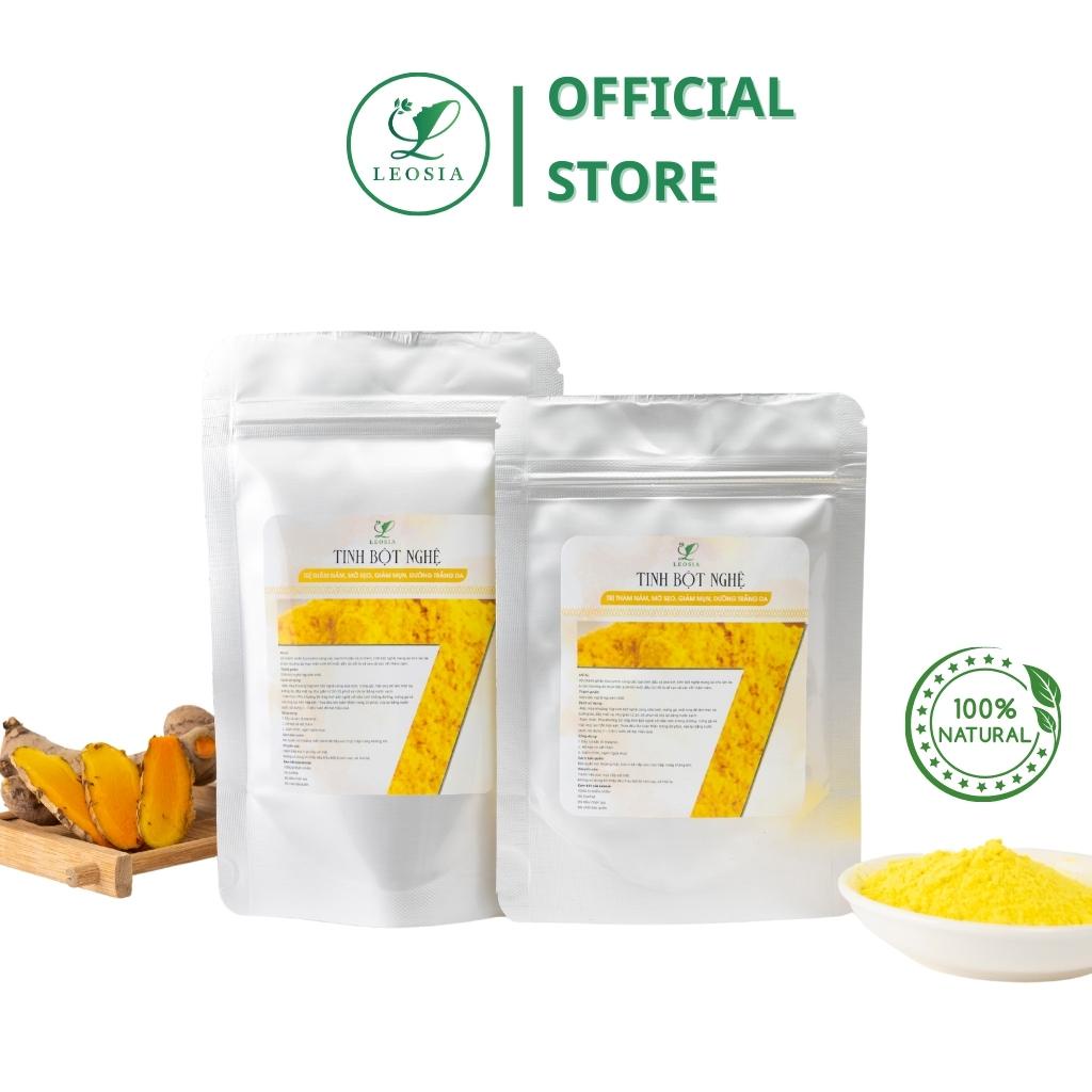 Tinh Bột Nghệ hữu cơ Leosia nguyên chất 100G | 100% Organic