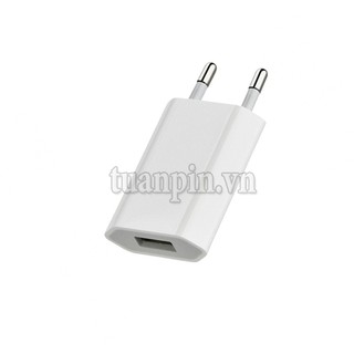 Củ/ cốc sạc iphone dẹt 1A zin Foxcon