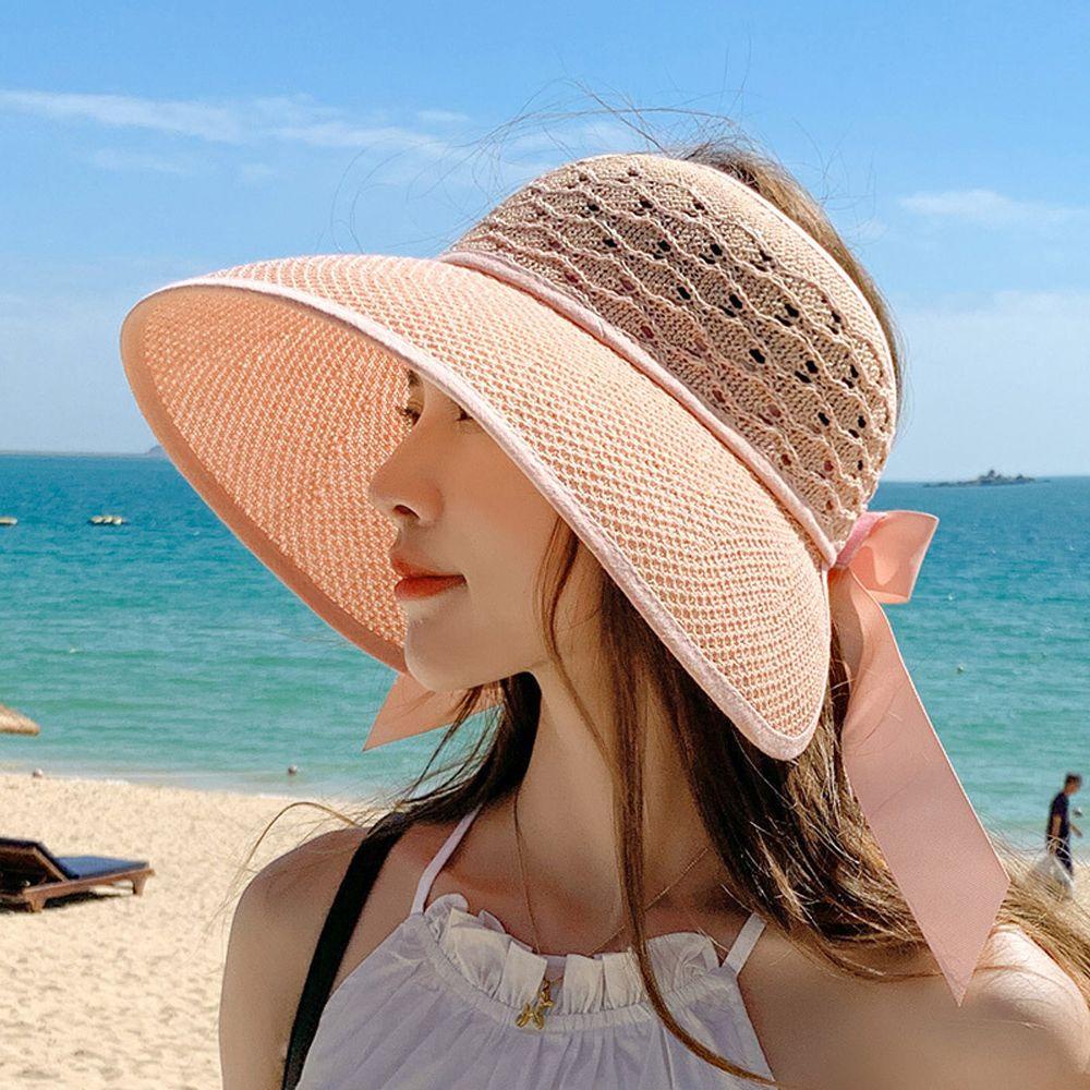 DARNELL Mũ Rộng Vành Hở Chóp Màu Sắc Thanh Lịch Cho Nữ