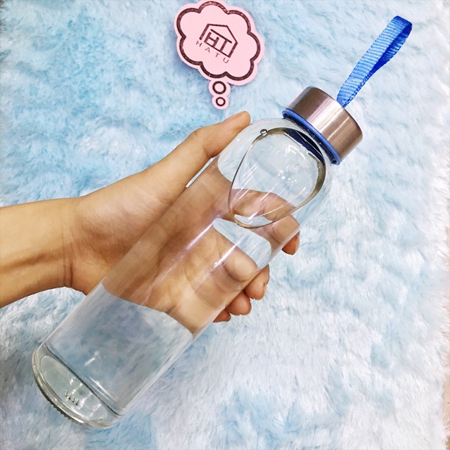 Chai lọ thuỷ tinh detox 500ml có quai