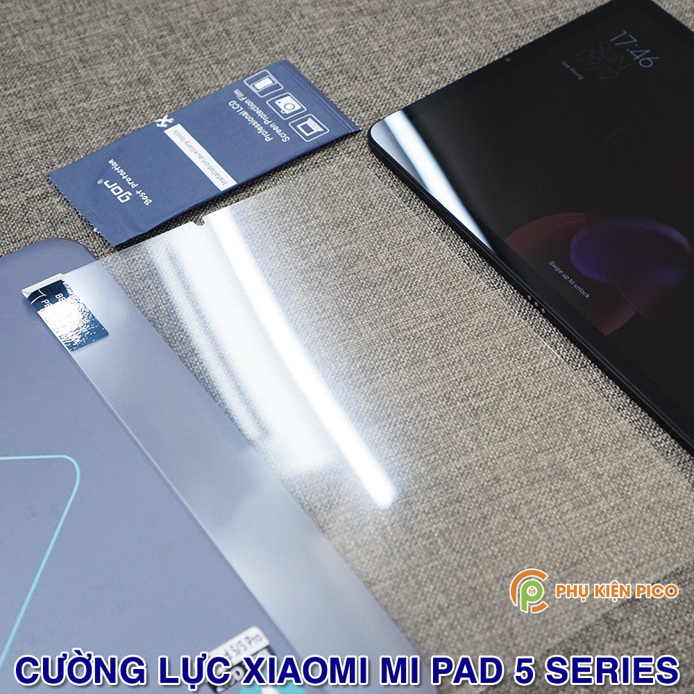 Cường lực Mi Pad 5 / Mi Pad 5 Pro hiệu Gor trong suốt trơn mượt full màn trơn mượt ( tặng keo mép )