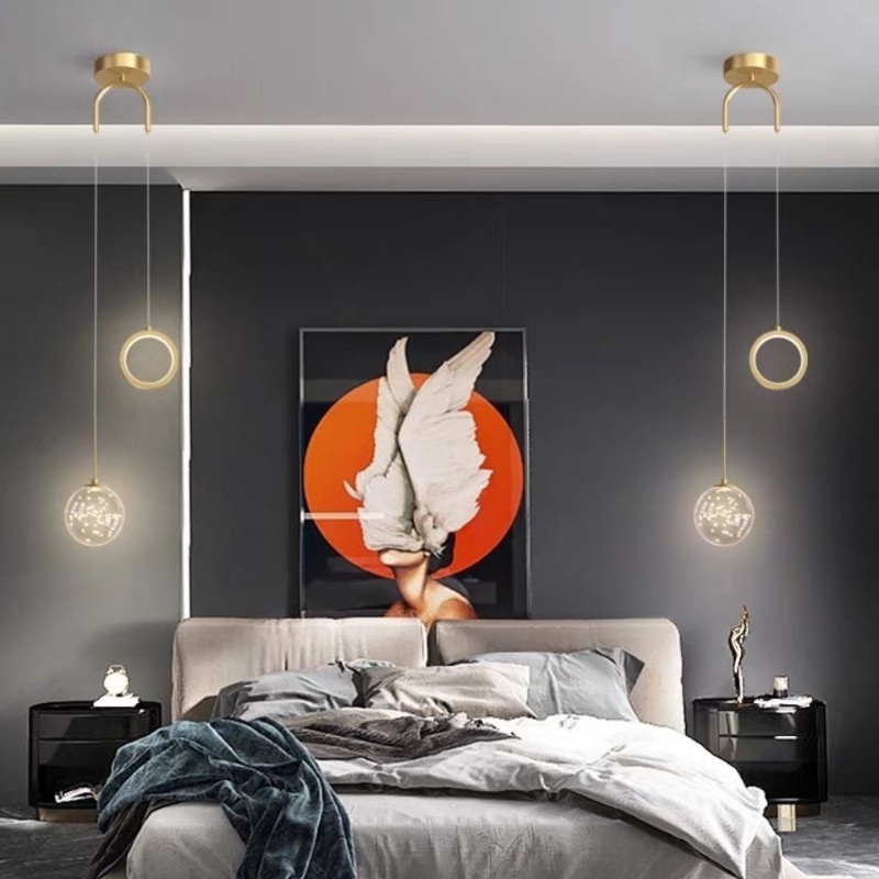 Đèn thả Đèn Decor PhòNg Ngủ Bắc Âu Đèn Thả Phòng Ngủ Hiện Đại Đèn Phòng Ngủ Đèn Thả PhòNg KháCh