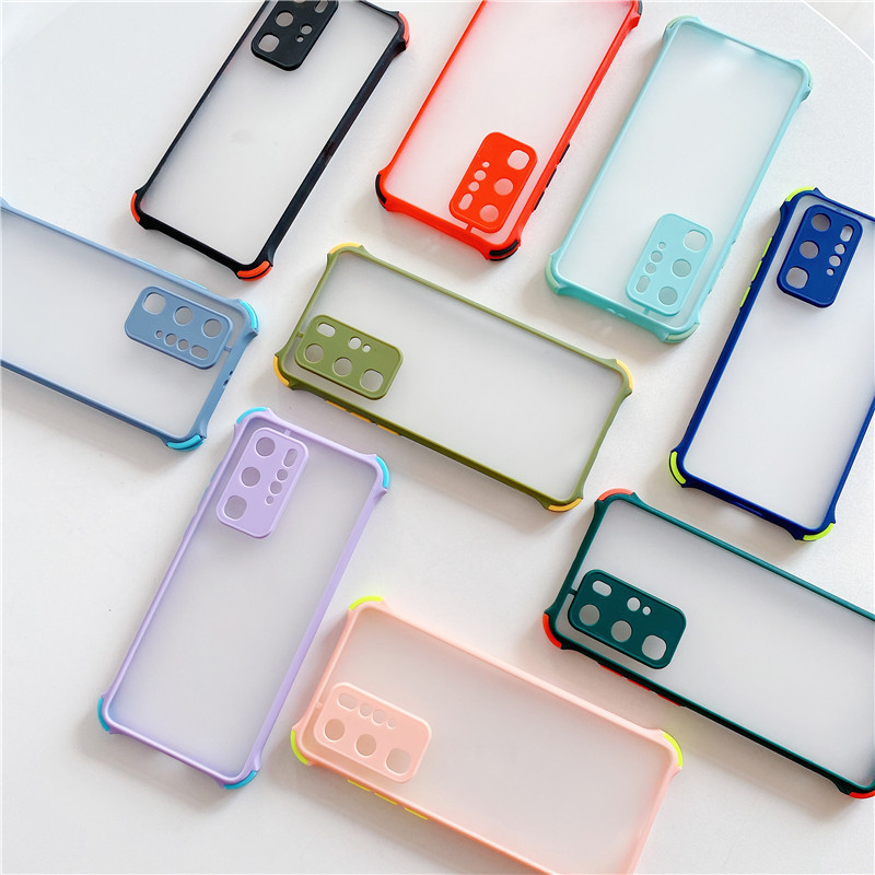 Ốp điện thoại acrylic chống sốc màu nhám cao cấp cho Samsung S20 FE S21 Ultra S21 Plus S20FE | BigBuy360 - bigbuy360.vn