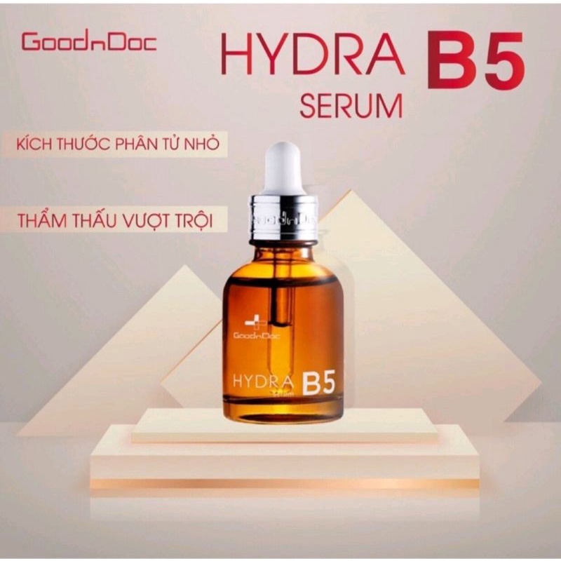 Goodndoc Hdra B5 30ml Serum Dưỡng Ẩm Chống Lão Hóa [ Cam kết chính hãng từ Hiệu Thuốc ]